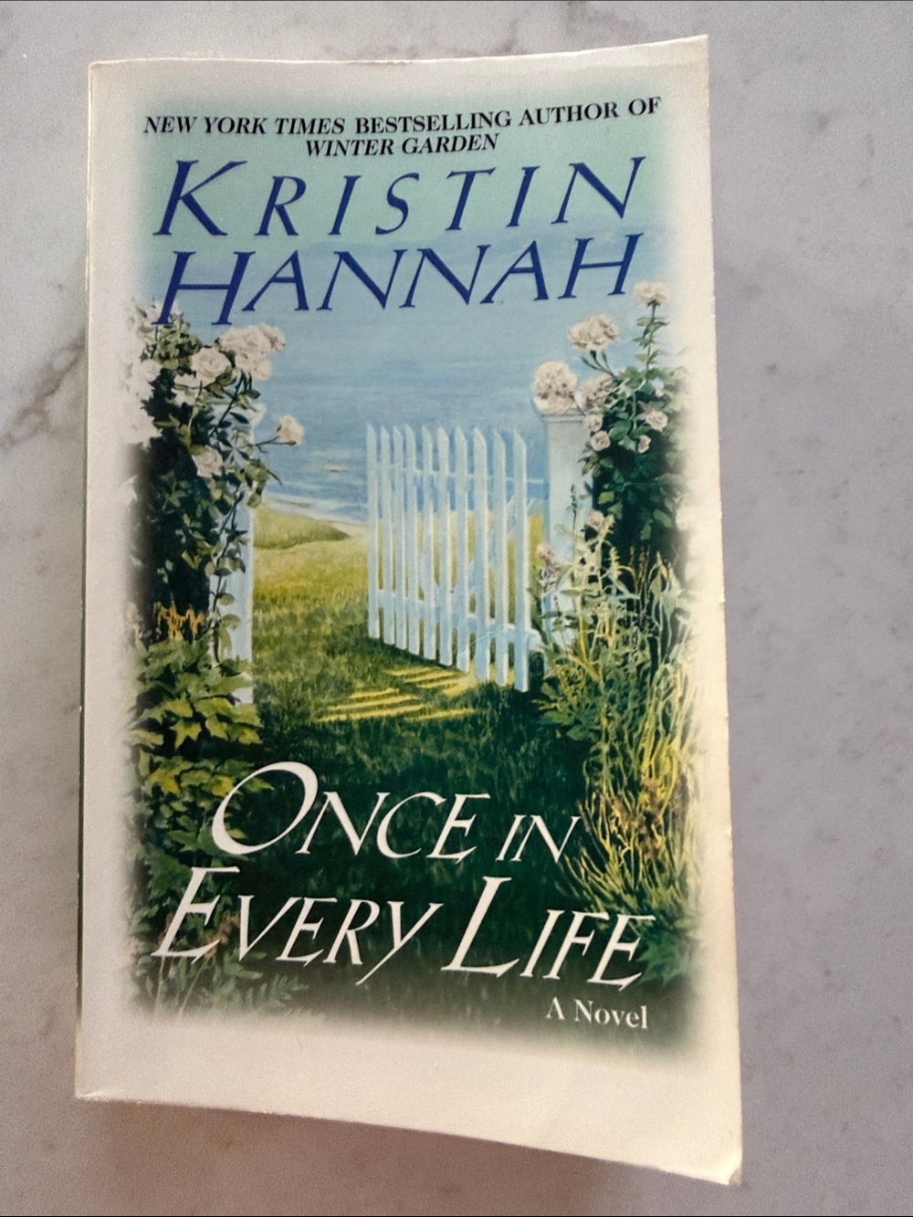 Once in Every Life Decorative Book Cover Art - Blue/Green